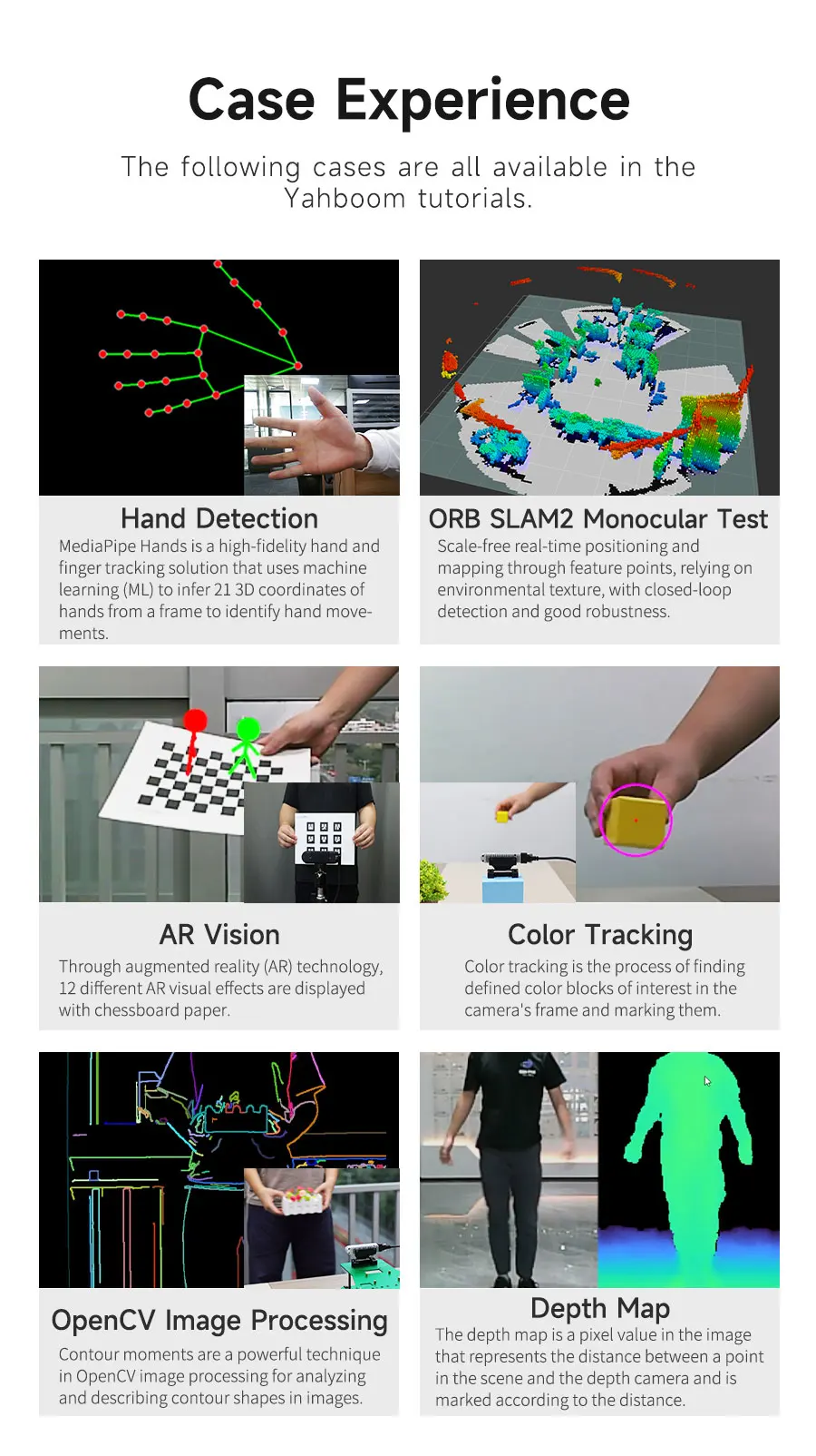 Nuwa-HP60C Camera 3D Depth Sensor Module Adopt Structured Light Imaging Technology 73.8&deg;FOV Measuring Range 0.2-4M For ROS Robot