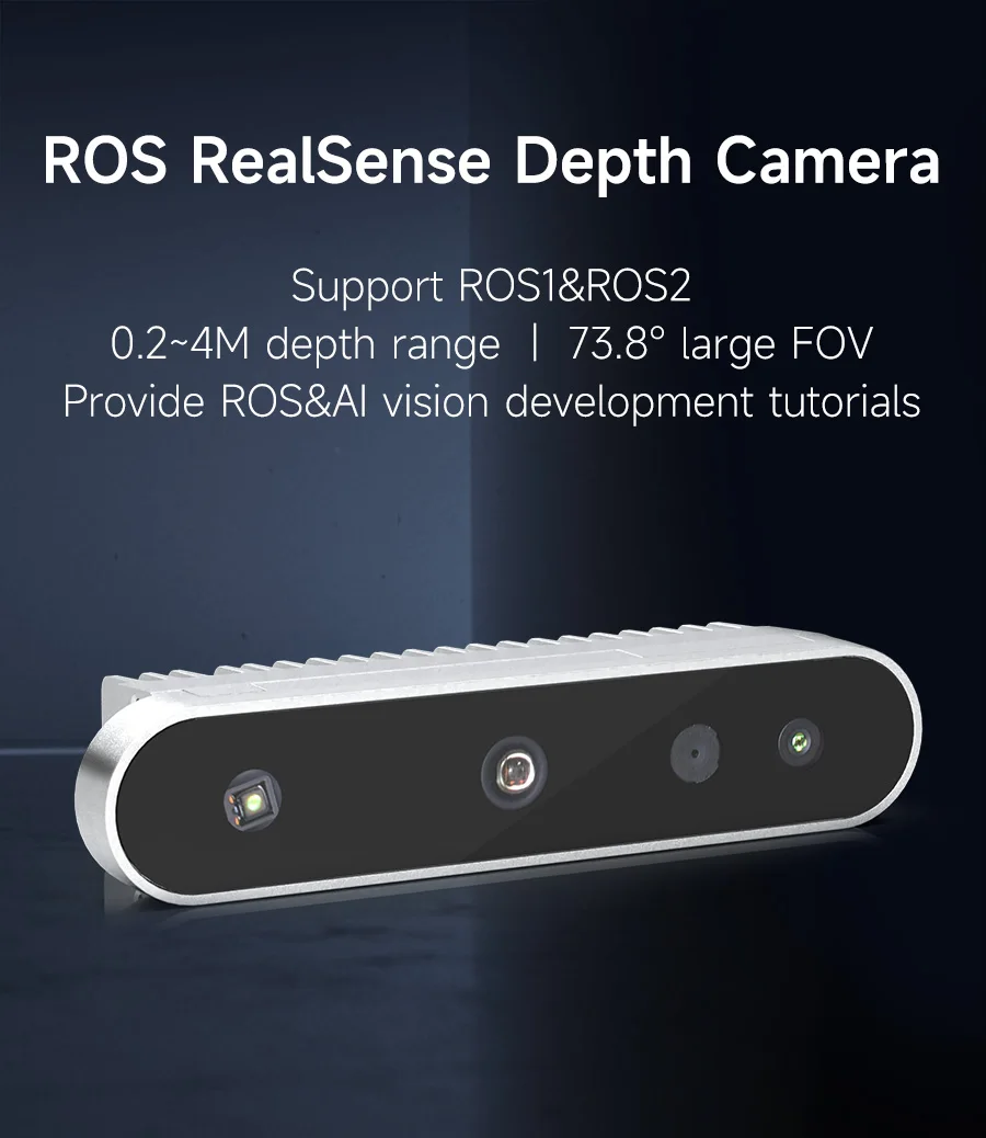 Nuwa-HP60C Camera 3D Depth Sensor Module Adopt Structured Light Imaging Technology 73.8&deg;FOV Measuring Range 0.2-4M For ROS Robot