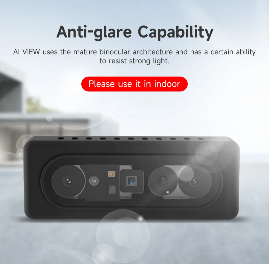 AI VIEW Camera Depth Sensor Module 3D Scanner Human Body TrackingObject Measurement with Binocular StructuredLight for ROS Robot