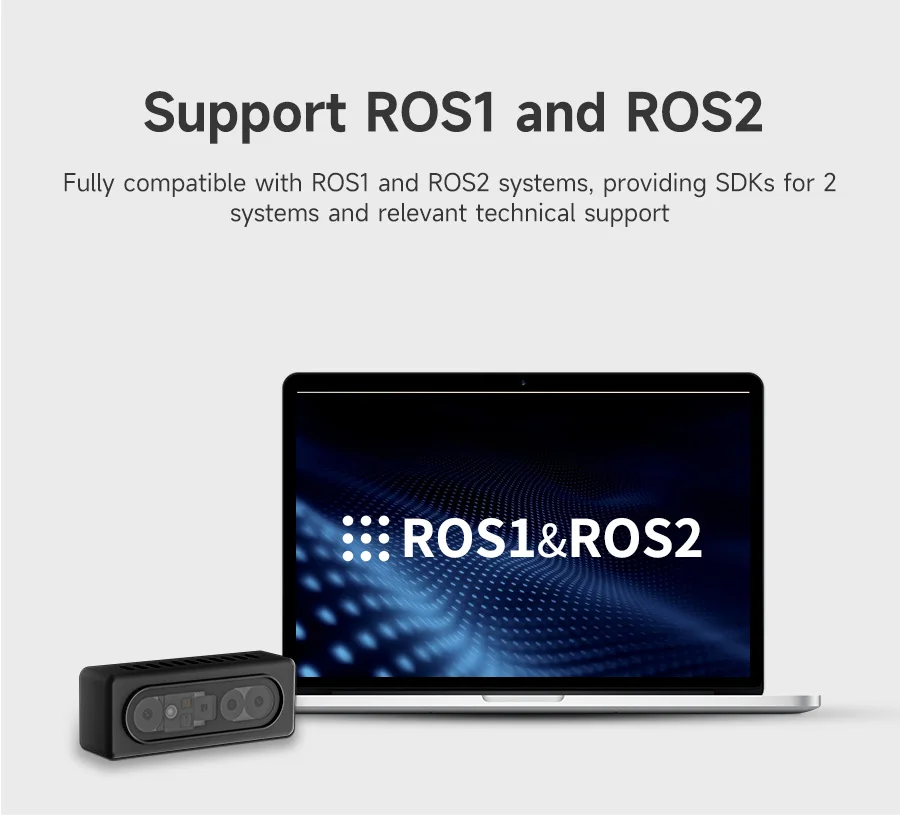 AI VIEW Camera Depth Sensor Module 3D Scanner Human Body TrackingObject Measurement with Binocular StructuredLight for ROS Robot