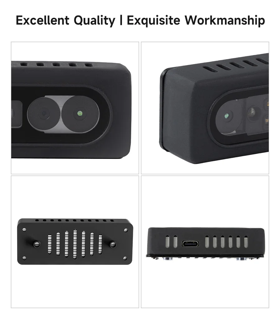 AI VIEW Camera Depth Sensor Module 3D Scanner Human Body TrackingObject Measurement with Binocular StructuredLight for ROS Robot