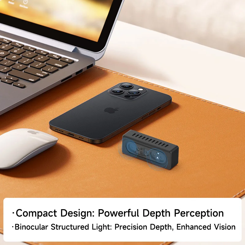 AI VIEW Camera Depth Sensor Module 3D Scanner Human Body TrackingObject Measurement with Binocular StructuredLight for ROS Robot AI VIEW Camera Depth Sensor Module 3D Scanner Human Body TrackingObject Measurement with Binocular StructuredLight for ROS Robot