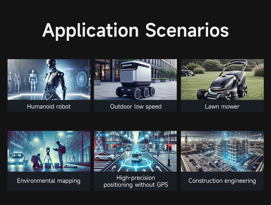 Slamtec Aurora Lidar Kit Binocular Vision Camera 40 Mscanning Distance 3D All-round Positioning Mapping Sensor AI Deep Learning