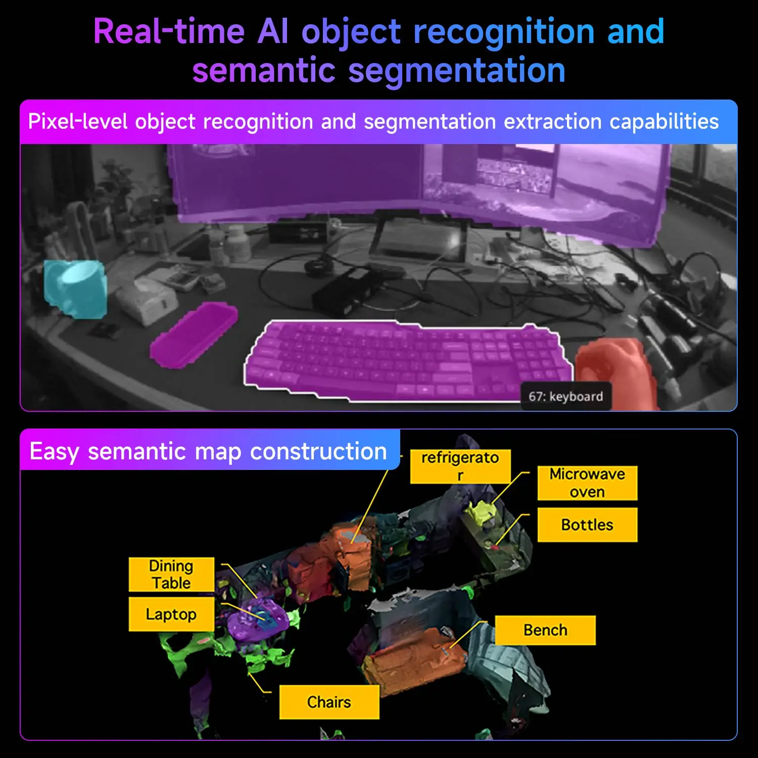 Aurora S Fully Integrated AI Spatial Perception System Self-developed AI-VSLAM Engine 120°Binocular Depth Vision for ROS/ROS2 Aurora S Fully Integrated AI Spatial Perception System Self-developed AI-VSLAM Engine 120°Binocular Depth Vision for ROS/ROS2