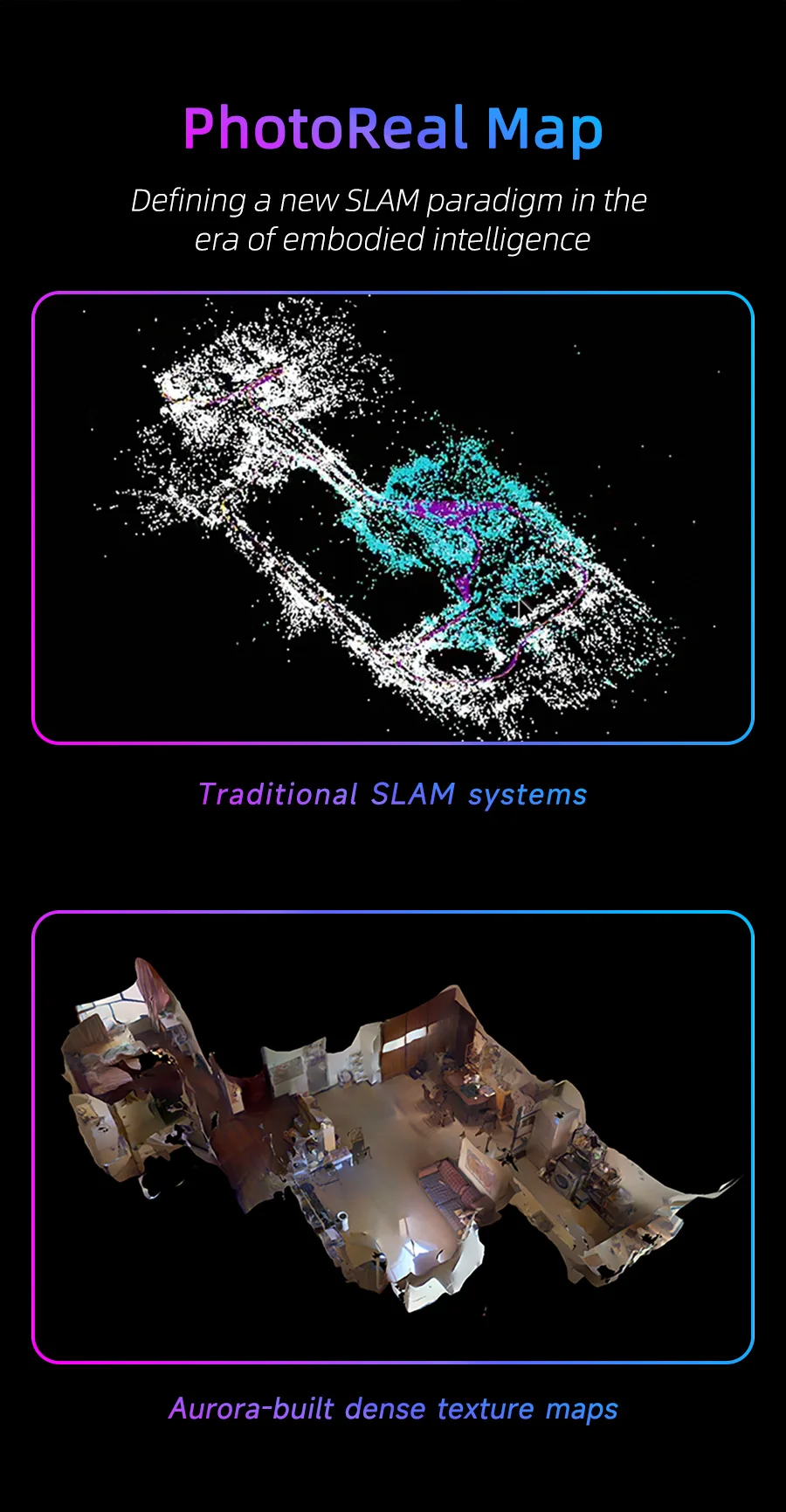 Aurora S Fully Integrated AI Spatial Perception System Self-developed AI-VSLAM Engine 120&deg;Binocular Depth Vision for ROS/ROS2