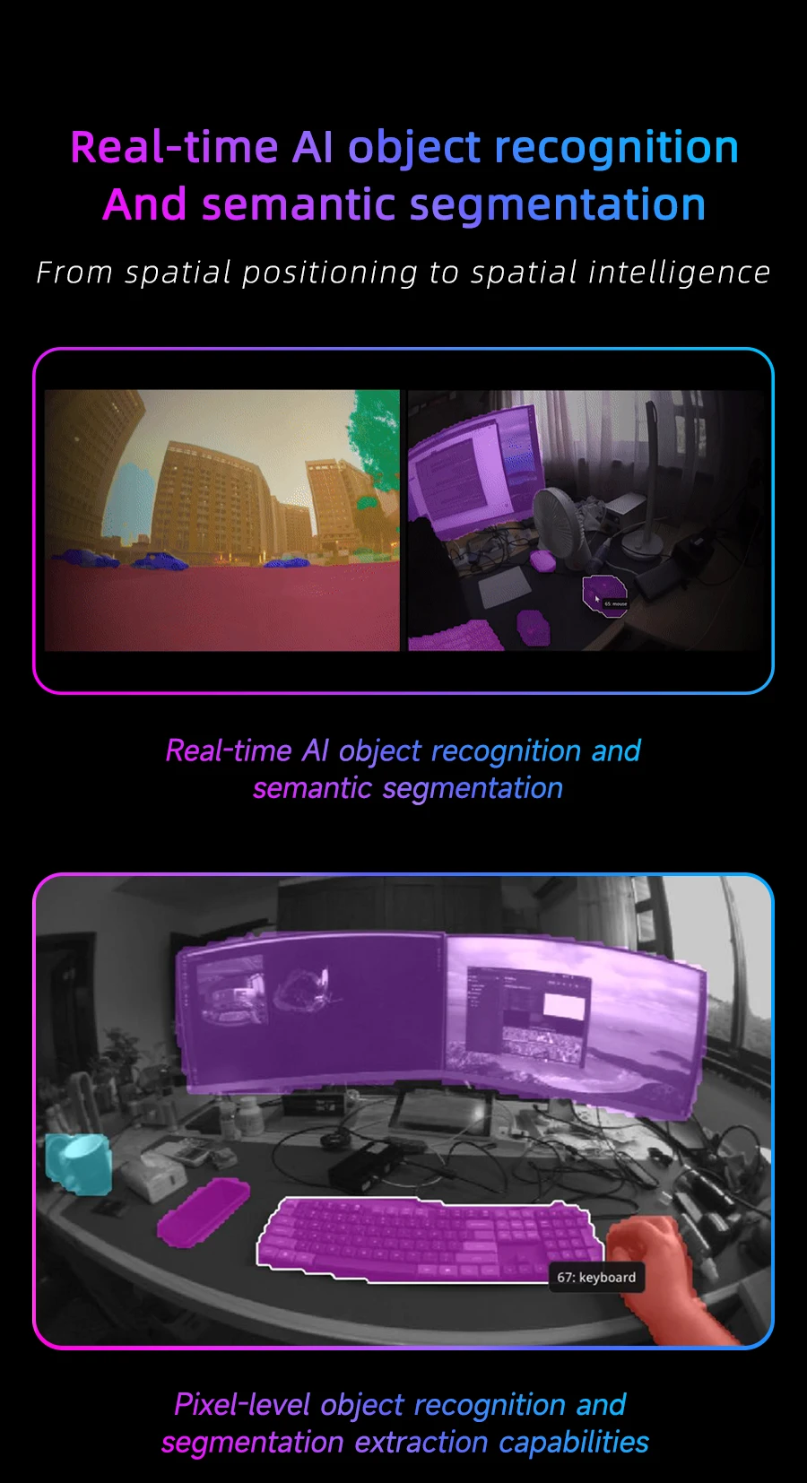 Aurora S Fully Integrated AI Spatial Perception System Self-developed AI-VSLAM Engine 120&deg;Binocular Depth Vision for ROS/ROS2