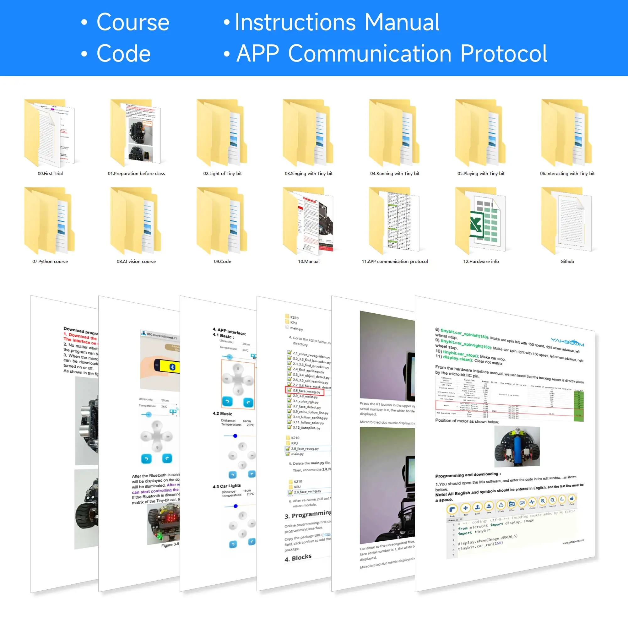 Yahboom Microbit Smart Robot Car AI Visual Recognition Line Tracking Ultrasonic Sensor IR Remote Control Kit Yahboom Microbit Smart Robot Car AI Visual Recognition Line Tracking Ultrasonic Sensor IR Remote Control Kit