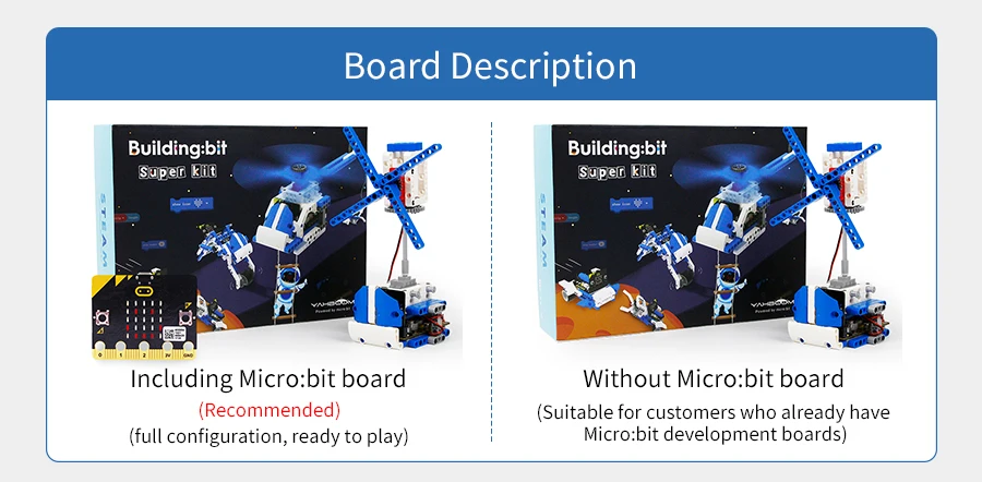 BBC Microbit V2 Robot Kit 16 in 1 STEM Projects with Sensor Module DIY Programmable Electronic Science Maker Educational Kits