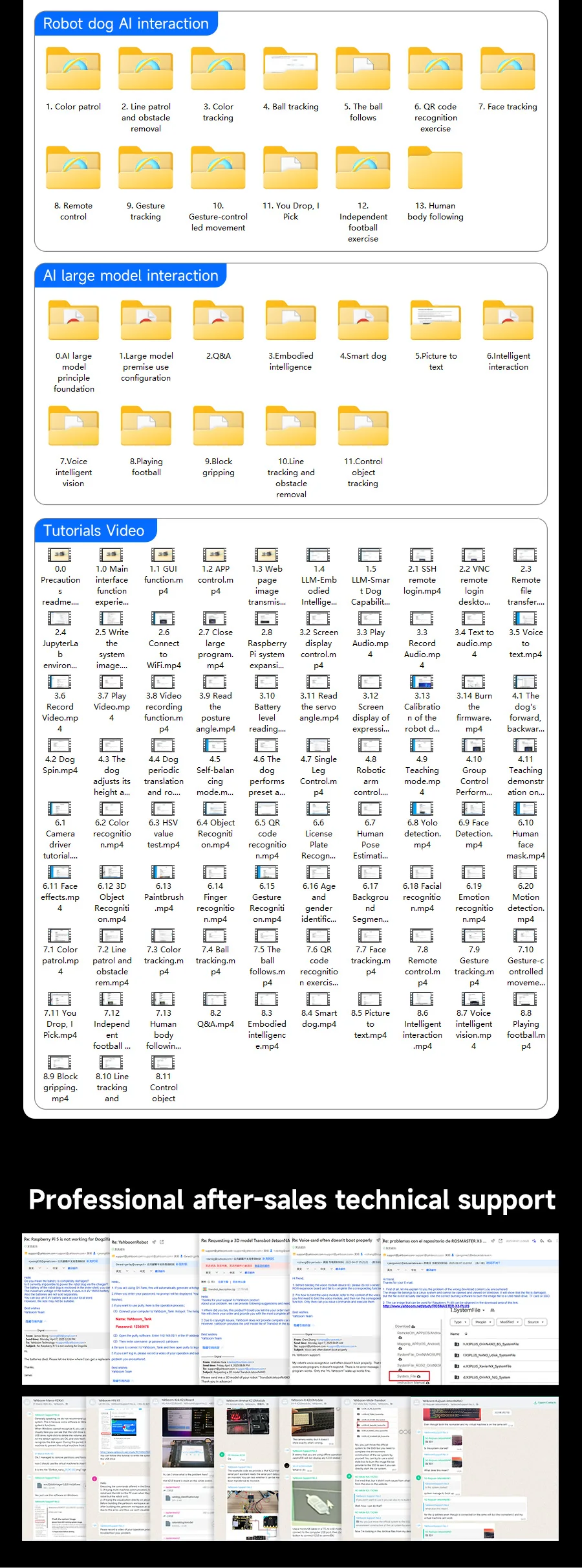 Yahboom DOGZILLA-Lite Quadruped Bionic Robot Dog AI Vision Large Model Intelligent Programming Electronic Kit for Raspberry Pi