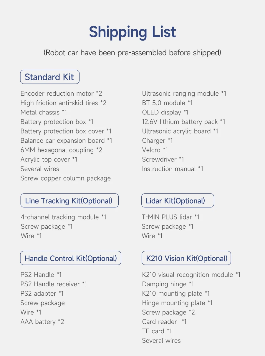 Yahboom 2WD High Configuration STM32 Self-Balance Car Educational Smart Robot Kit With DC Motor Support PID Adjustment 4KG Load