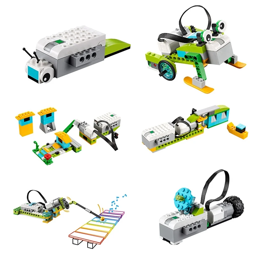 NEW WeDo 2.0 Core Set Technical Building Blocks Kit for School Education DIY We-Do 45300 Scratch 3.0 Kids Toy Christmas Gift
