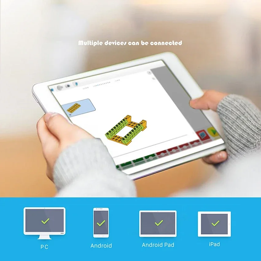 NEW WeDo 2.0 Core Set Technical Building Blocks Kit for School Education DIY We-Do 45300 Scratch 3.0 Kids Toy Christmas Gift