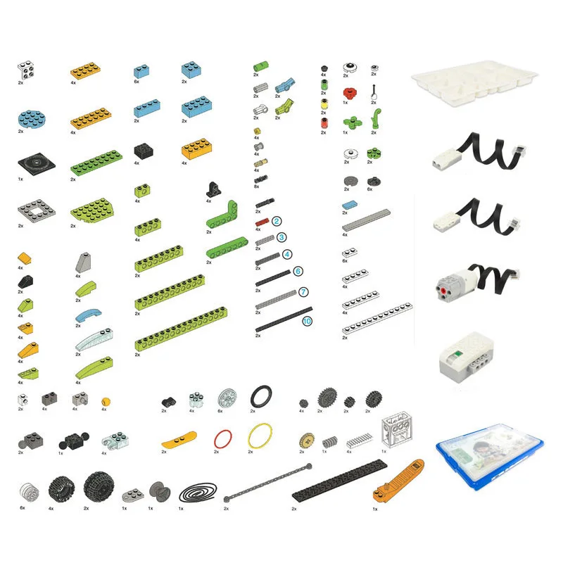 NEW WeDo 2.0 Core Set Technical Building Blocks Kit for School Education DIY We-Do 45300 Scratch 3.0 Kids Toy Christmas Gift