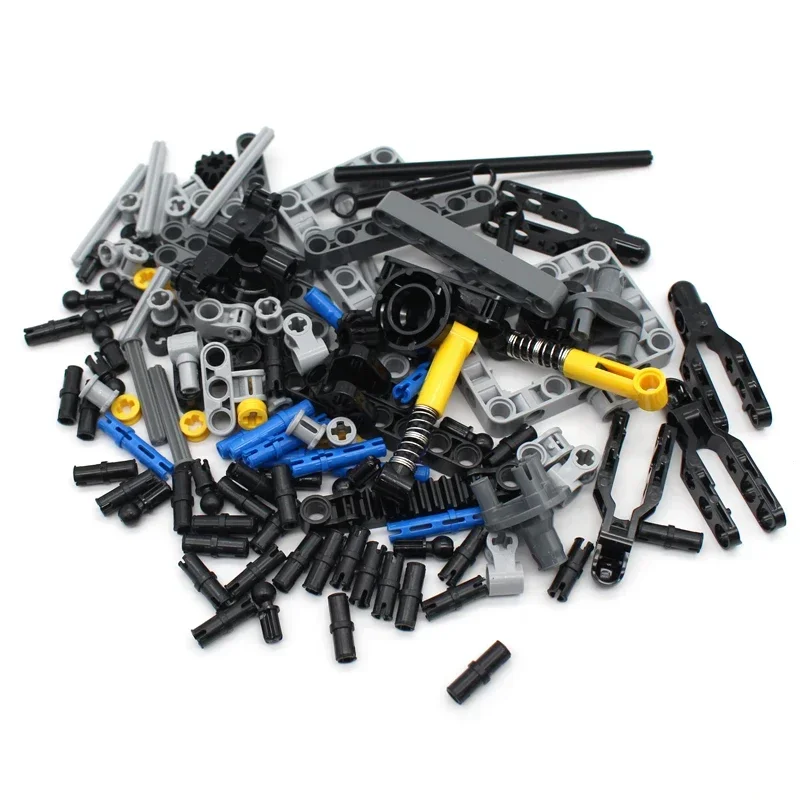 Suspension Perforated Technology Building Blocks Parts Gear Beam Pin Arm Hole Modified MOC Assembly Toys Bricks DIY Accessories
