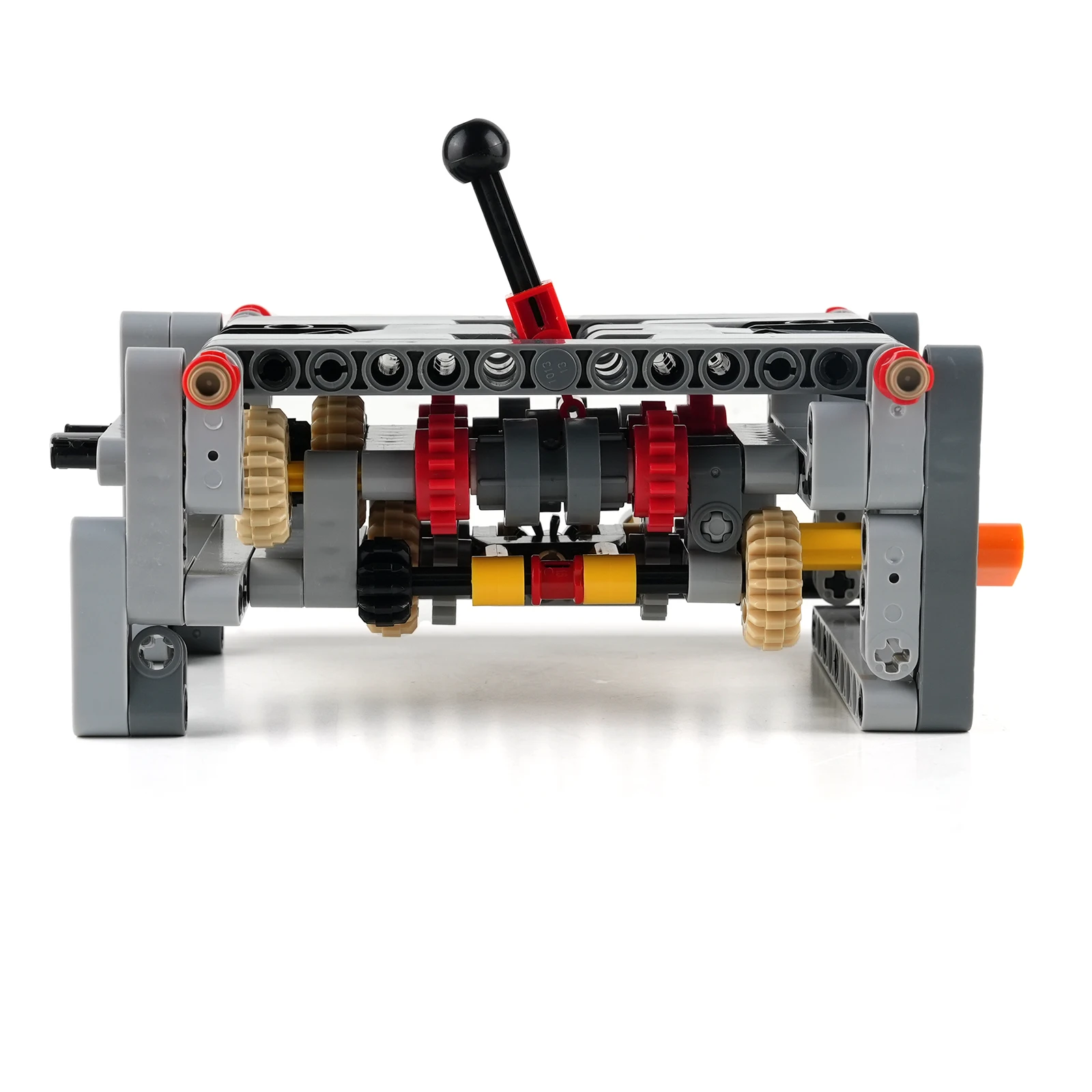 MOC 5 Speed with Reverse Gearbox Building Blocks Transmission Model Technology Modified Parts Kids Education Toy Creative Gift MOC 5 Speed with Reverse Gearbox Building Blocks Transmission Model Technology Modified Parts Kids Education Toy Creative Gift