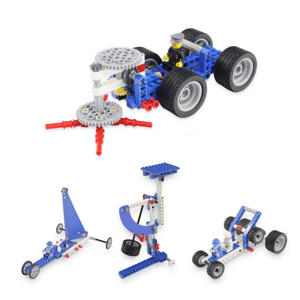 9686 396pcs Technical Power Mechanical Gear Set legoeds-compatible for Creator Robot Educational Learning MOC Power Functions