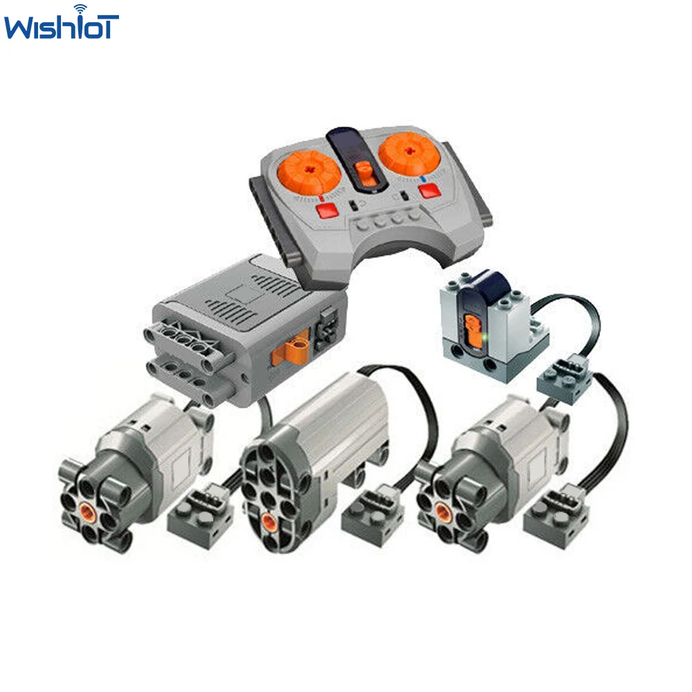 6PCS Power Function Set L Motor 88003 Servo Motor 88004 AA Battery Box 8881 IR Speed Remote Control Receiver MOC Building Blocks 6PCS Power Function Set L Motor 88003 Servo Motor 88004 AA Battery Box 8881 IR Speed Remote Control Receiver MOC Building Blocks