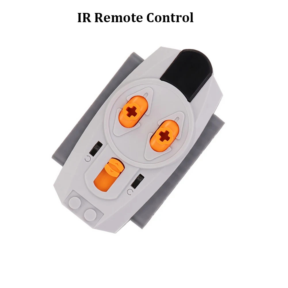 Building Blocks Train Track For MOC Power Functions Parts Motor Battery Box Infrared Speed Remote Control Receiver for Legoeds