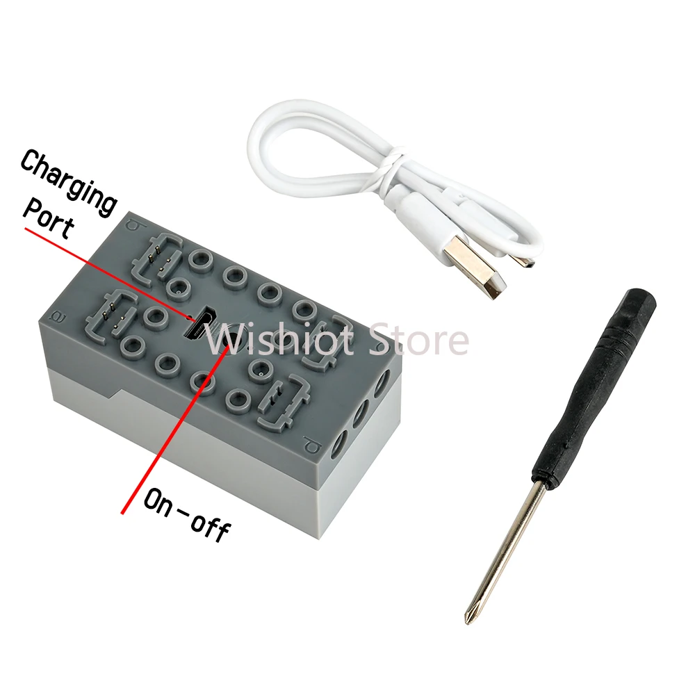 MOC 2 Way Remote Control Kit Lithium Battery Box L Motor Servo Motor legoeds-compatible Building Blocks 1:14 Sports Car Model MOC 2 Way Remote Control Kit Lithium Battery Box L Motor Servo Motor legoeds-compatible Building Blocks 1:14 Sports Car Model