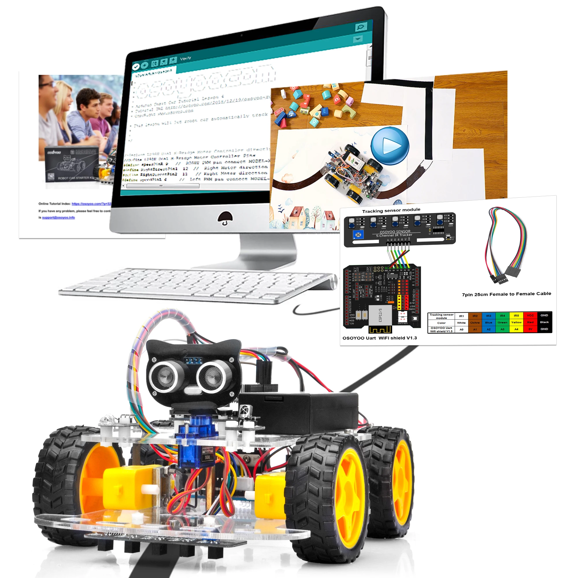 OSOYOO Robot Car Starter Kit OSOYOO Robot Car Starter Kit