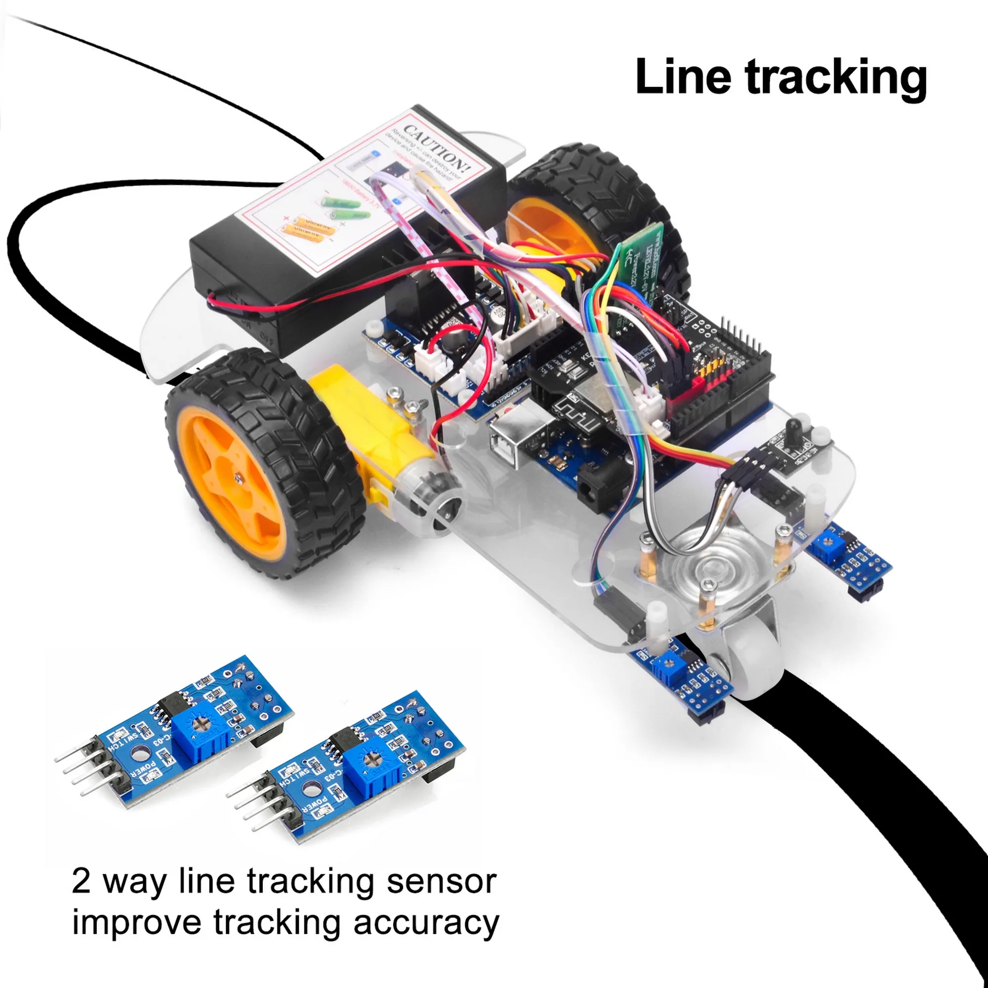 OSOYOO 2WD Robot Car Starter Kit OSOYOO 2WD Robot Car Starter Kit