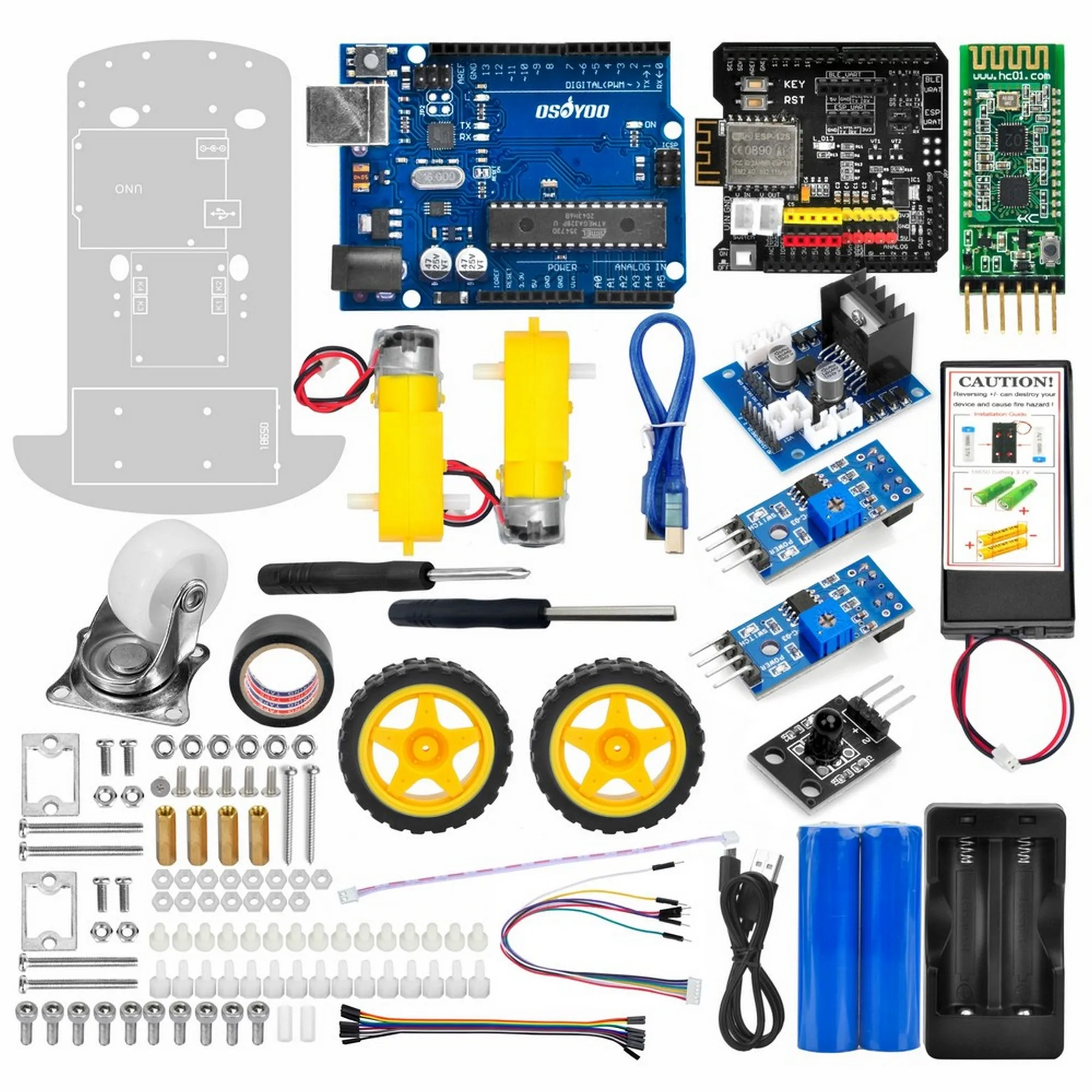OSOYOO 2WD Robot Car Starter Kit OSOYOO 2WD Robot Car Starter Kit