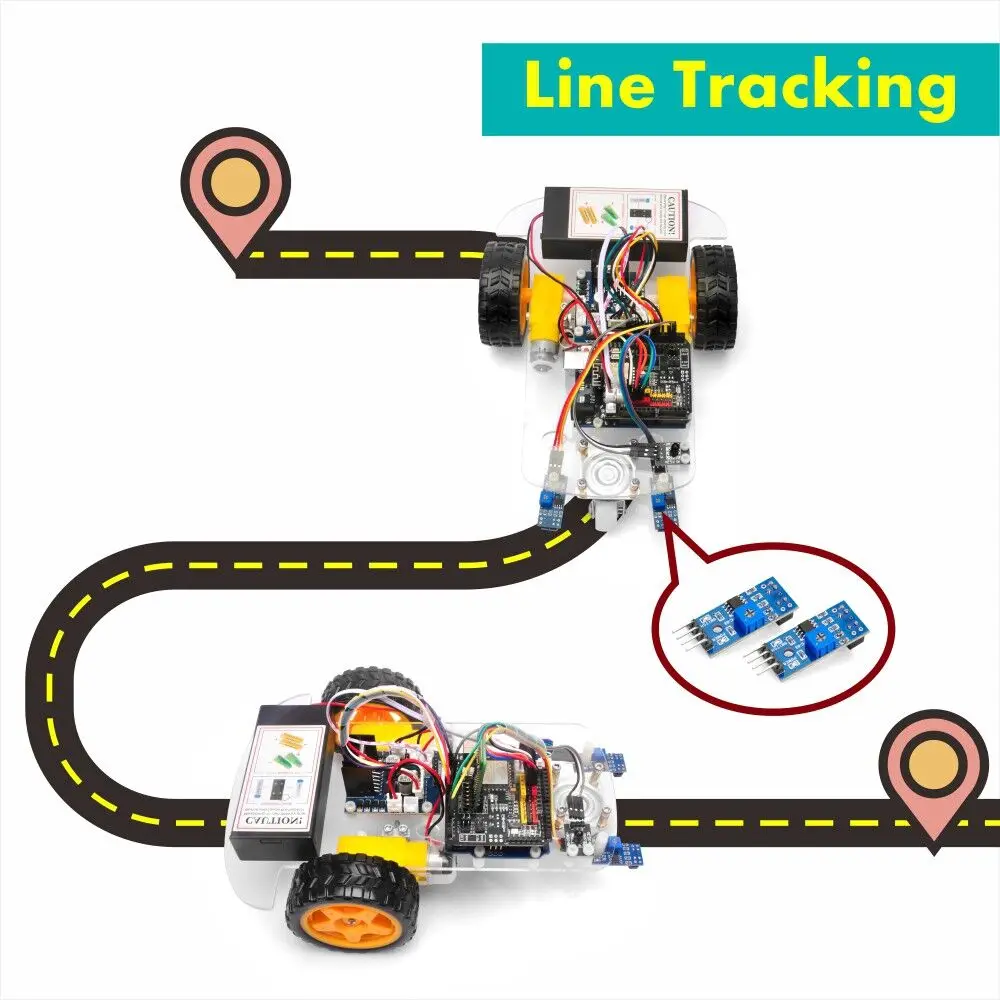 OSOYOO 2WD Robot Car Starter Kit OSOYOO 2WD Robot Car Starter Kit