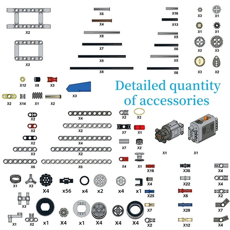Technical STEM Building Set Creative MOC Assembly Bricks Educational DIY Model Gift Idea Adults Kids Holiday Technical STEM Building Set Creative MOC Assembly Bricks Educational DIY Model Gift Idea Adults Kids Holiday