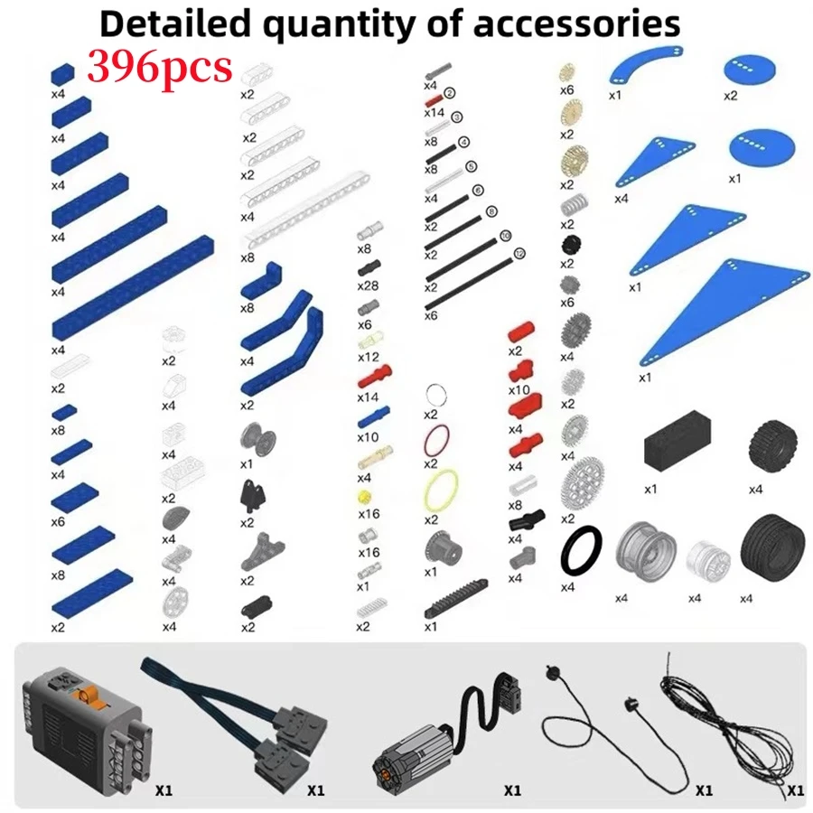 Technical STEM Building Set Creative MOC Assembly Bricks Educational DIY Model Gift Idea Adults Kids Holiday Technical STEM Building Set Creative MOC Assembly Bricks Educational DIY Model Gift Idea Adults Kids Holiday