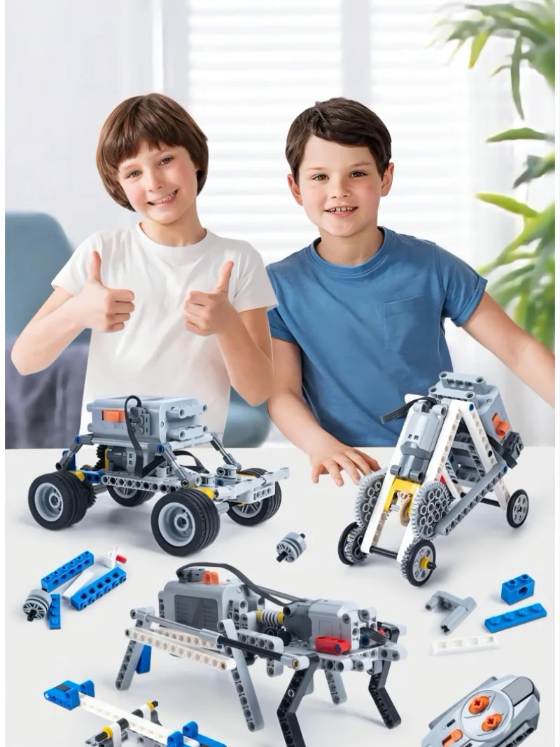 9686 Technical Building Blocks Parts Kit Physical Mechanical Enlightenment Educational DIY Power Function Bricks Kids Toys Gift