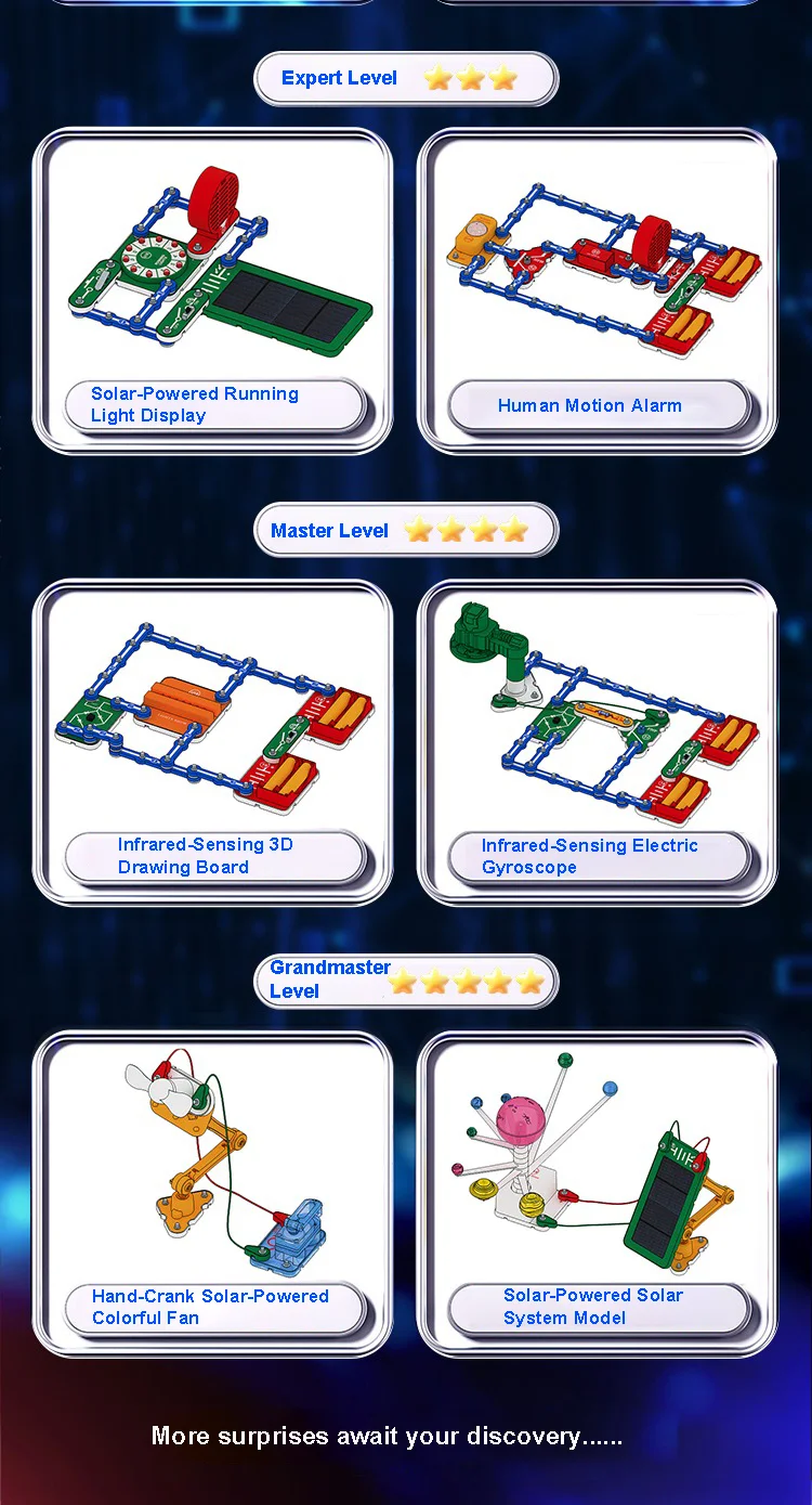 2025 Science Experiments Kits Circuits Electronic For Kids