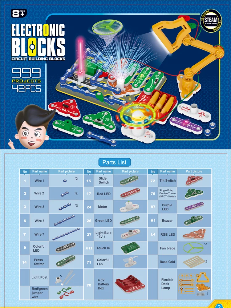 2025 Science Experiments Kits Circuits Electronic For Kids