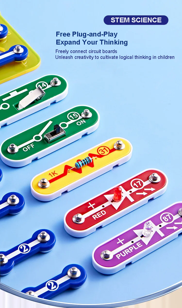 2025 Science Experiments Kits Circuits Electronic For Kids