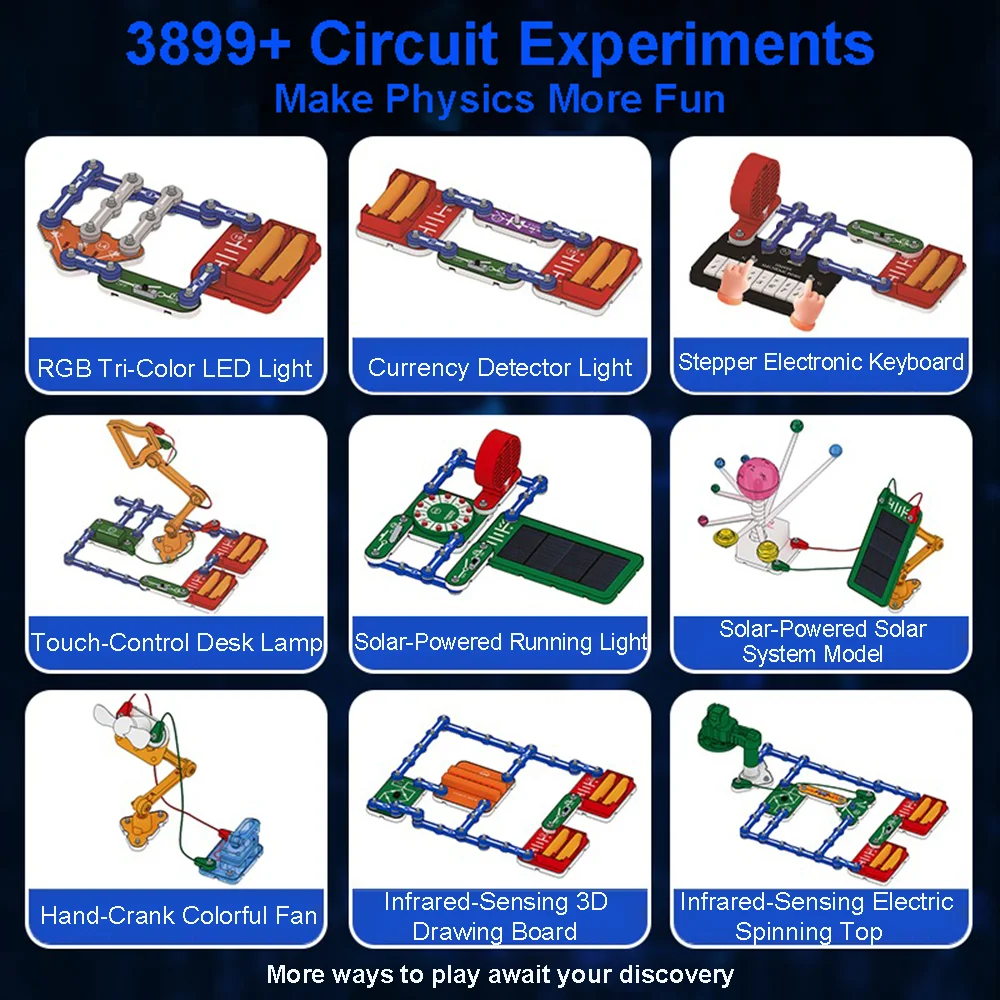 2025 Science Experiments Kits Circuits Electronic For Kids 2025 Science Experiments Kits Circuits Electronic For Kids