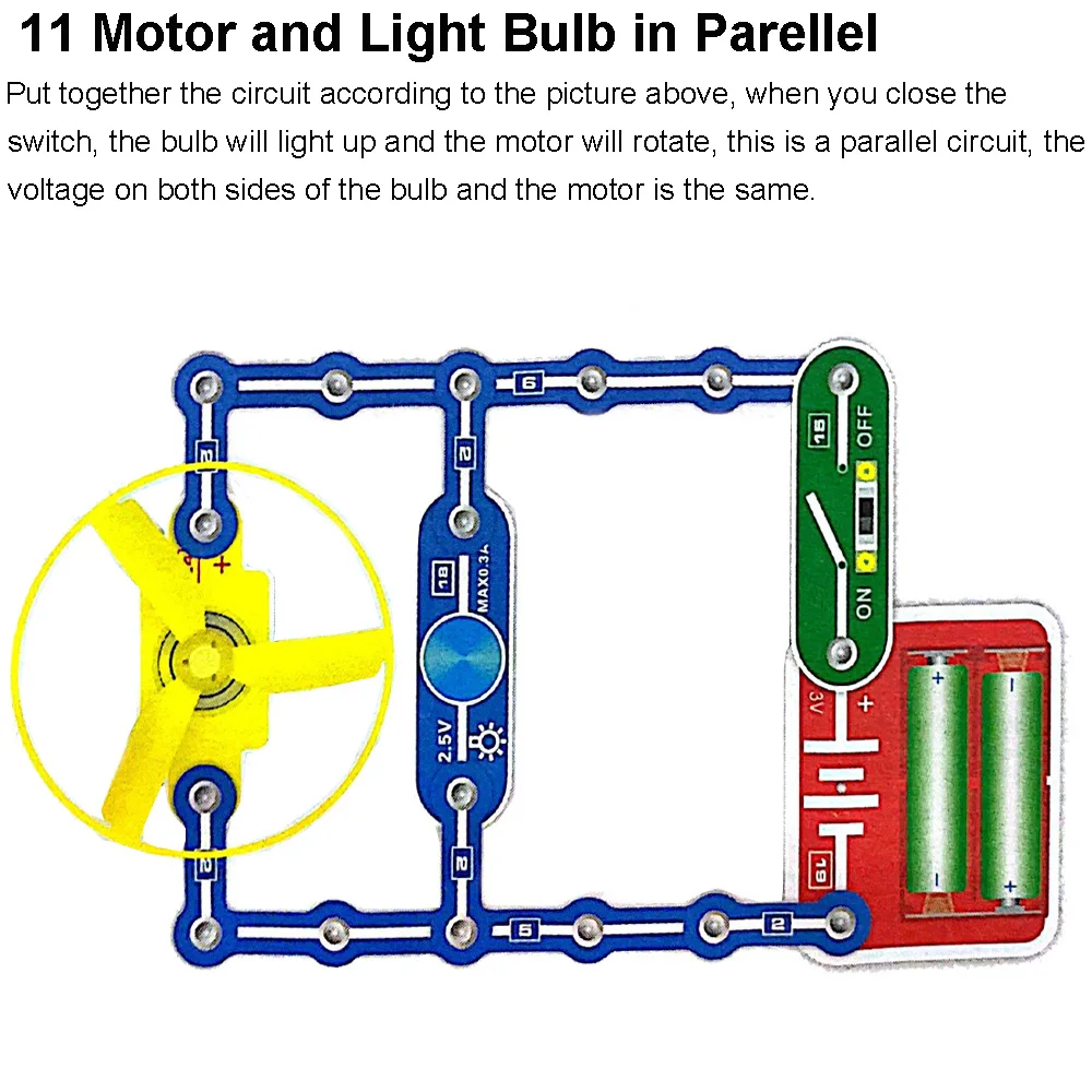 Circuit Electronic Blocks Building Kit