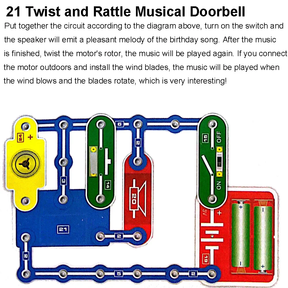 Circuit Electronic Blocks Building Kit
