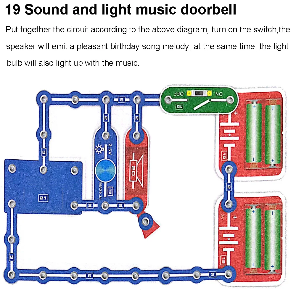 Circuit Electronic Blocks Building Kit