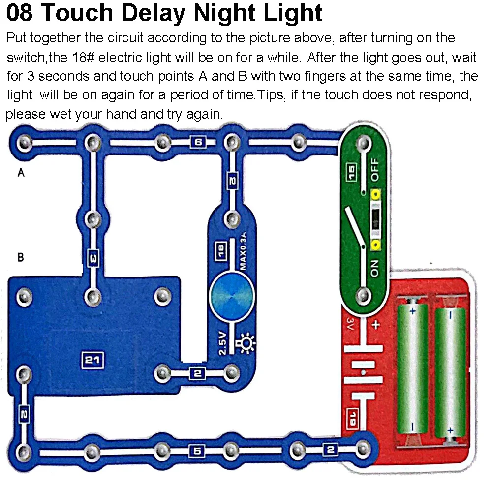 Circuit Electronic Blocks Building Kit