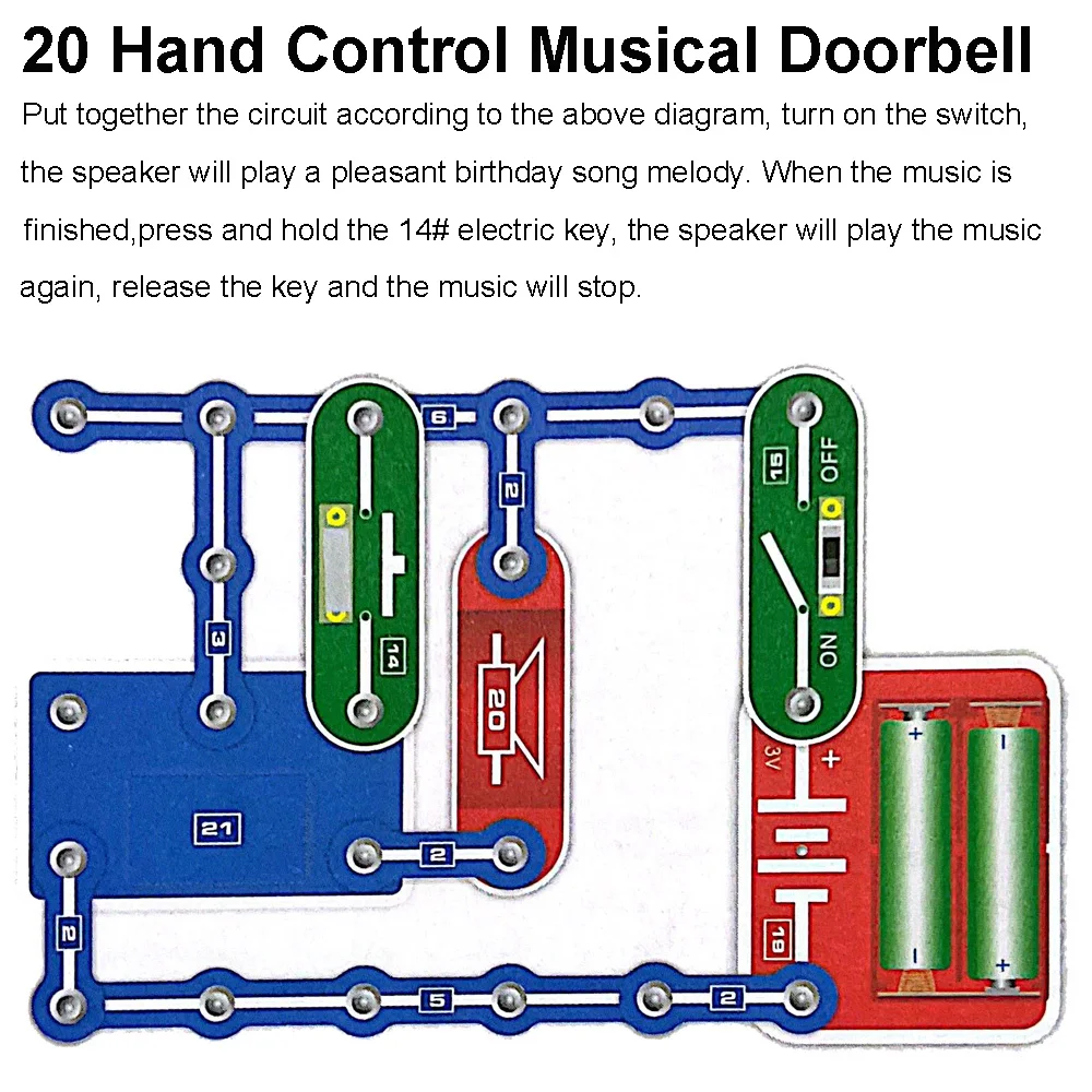 Circuit Electronic Blocks Building Kit