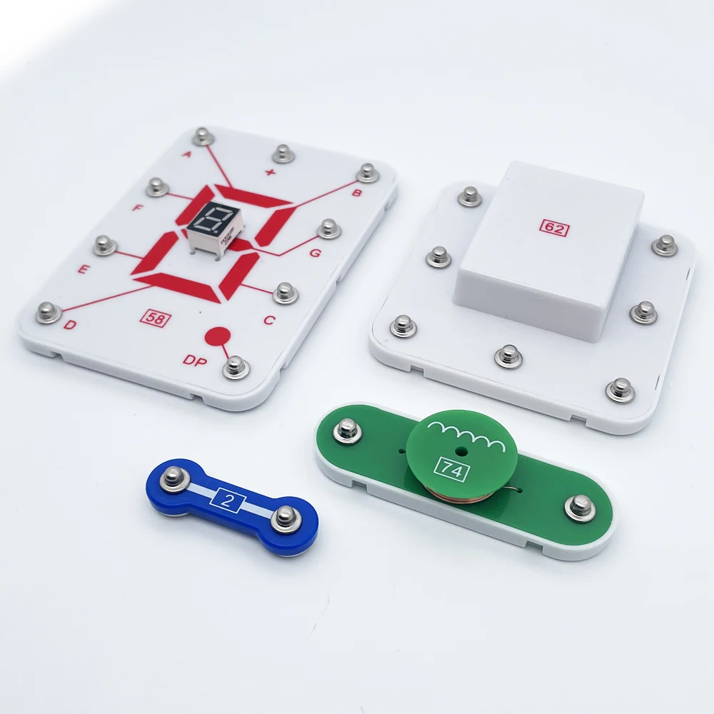 STEM 4pcs Circuits Electronics Building Block Kit