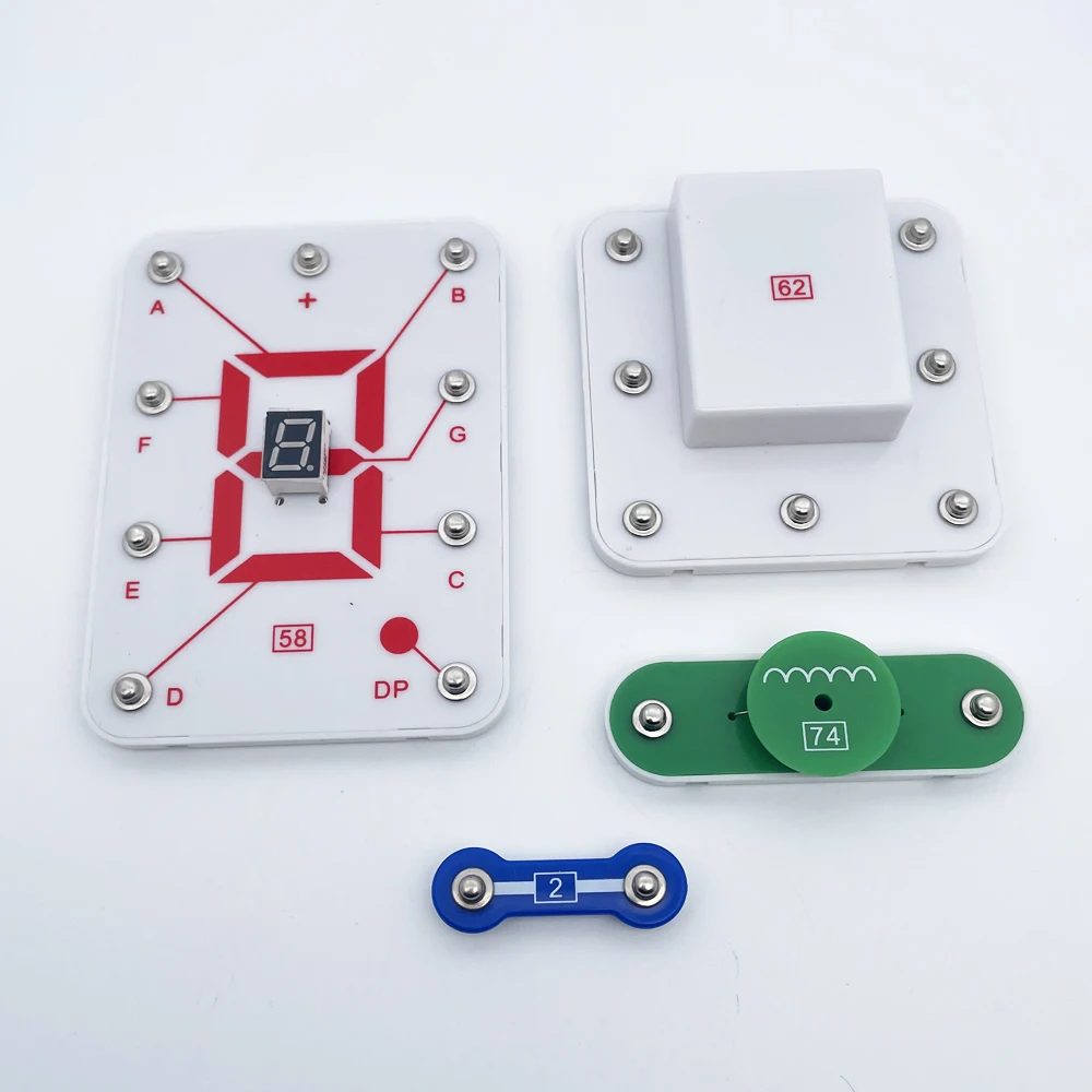 STEM 4pcs Circuits Electronics Building Block Kit