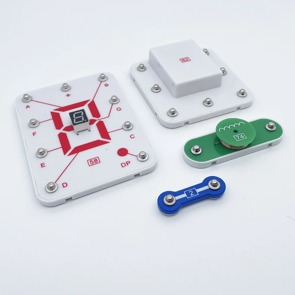 STEM 4pcs Circuits Electronics Building Block Kit