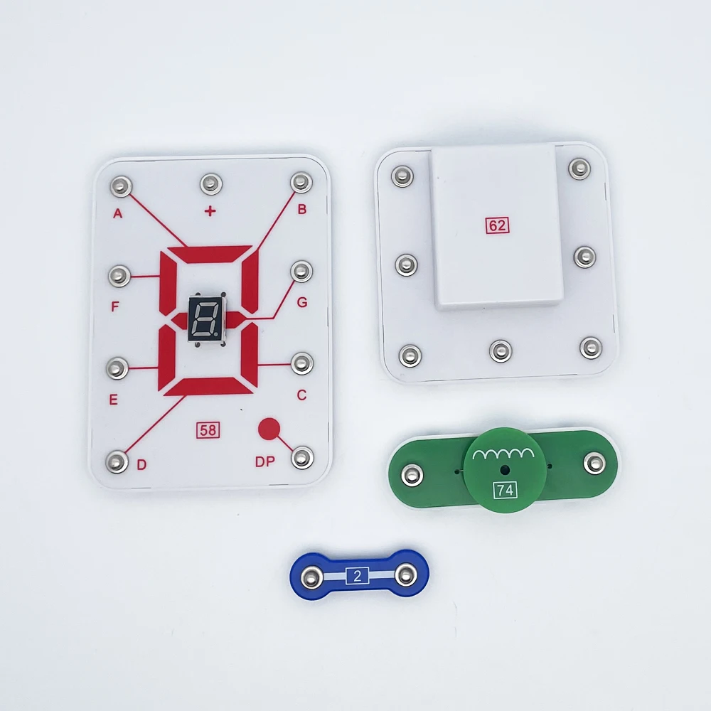 STEM 4pcs Circuits Electronics Building Block Kit