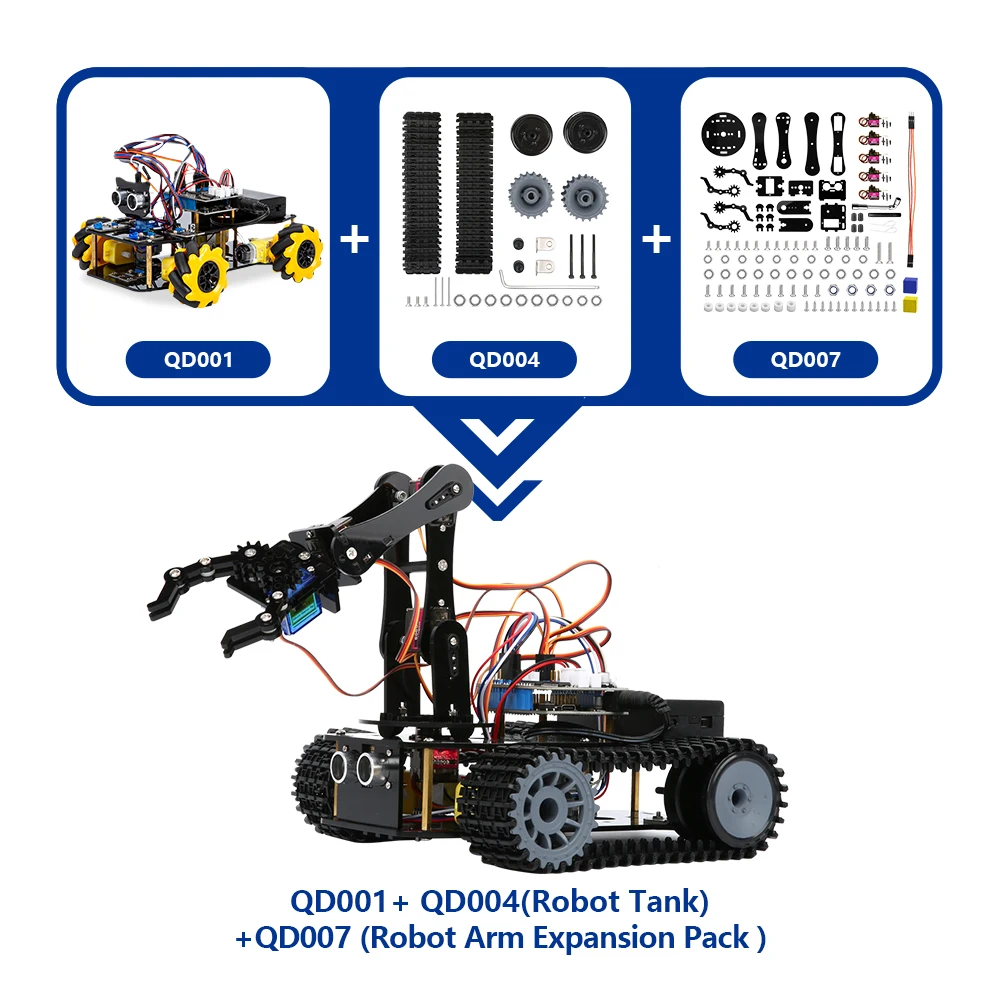 ACEBOTT Robot toy Starter Kit for Arduino Project with ESP32 and Code Learning Develop Skill Full Version Smart Car Kit ACEBOTT Robot toy Starter Kit for Arduino Project with ESP32 and Code Learning Develop Skill Full Version Smart Car Kit