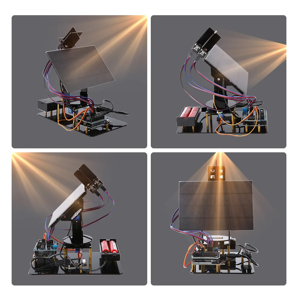 Educational kit Smart Solar Tracker System Tracking Starter Kit For Arduino STEM Educational kit Smart Solar Tracker System Tracking Starter Kit For Arduino STEM