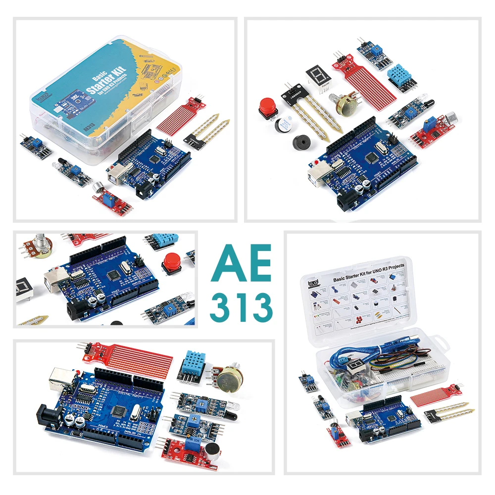 Starter Kit with Retail Box for School Kids Educational Programming Kit Educational Toys for arduino uno r3