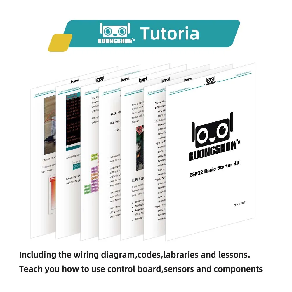 Starter Kit for ESP32 ESP-32S WIFI I OT Development Board Learning Kit Other Educational Toy for Arduino