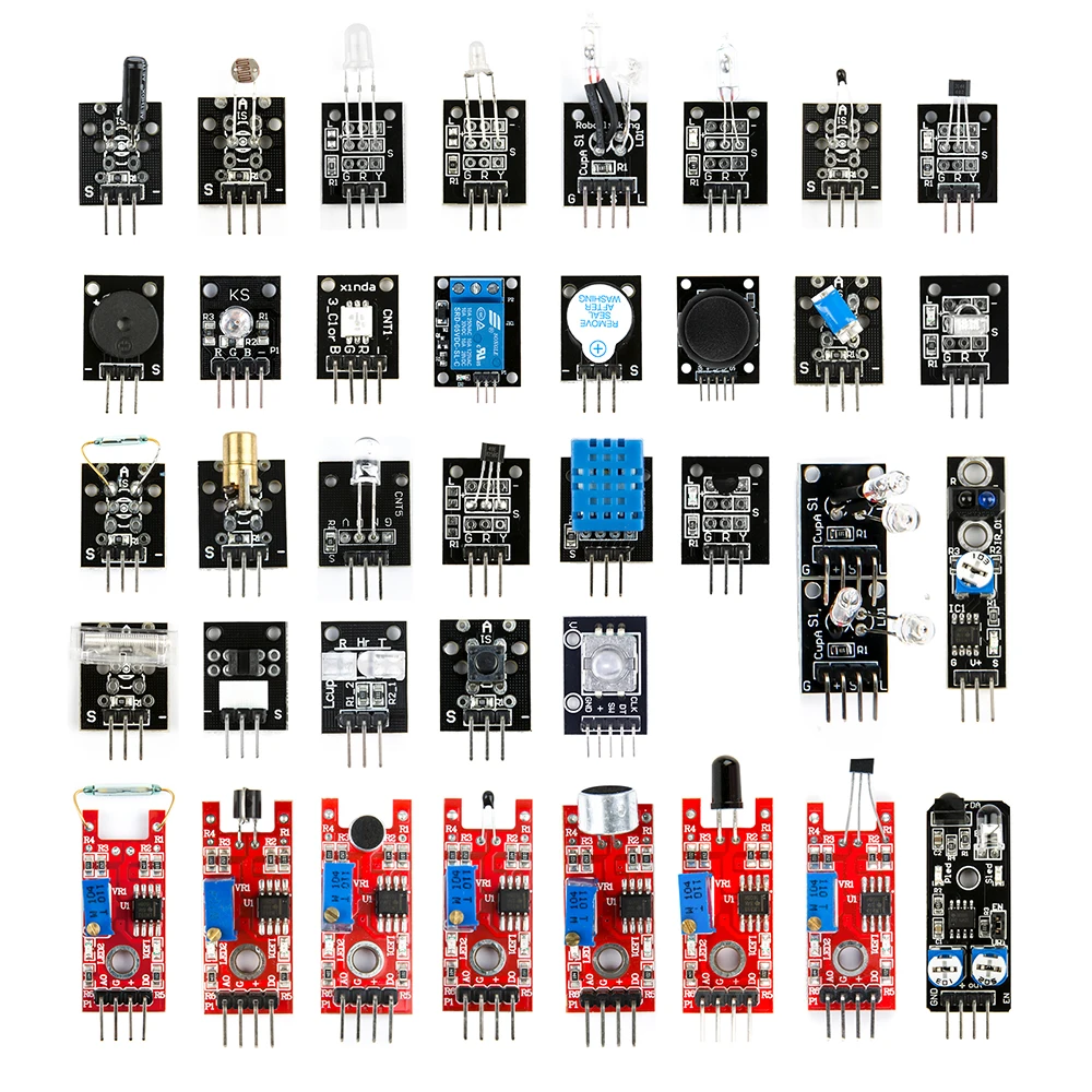 37 in 1 Sensor Kit for Arduino Programming Education (37pcs Sensors)+37 Projects 37 in 1 Sensor Kit for Arduino Programming Education (37pcs Sensors)+37 Projects