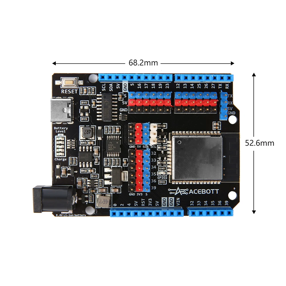 ACEBOTT ESP32 Development Board Max V1.0/V3.0 Compatible with Arduino ACEBOTT ESP32 Development Board Max V1.0/V3.0 Compatible with Arduino