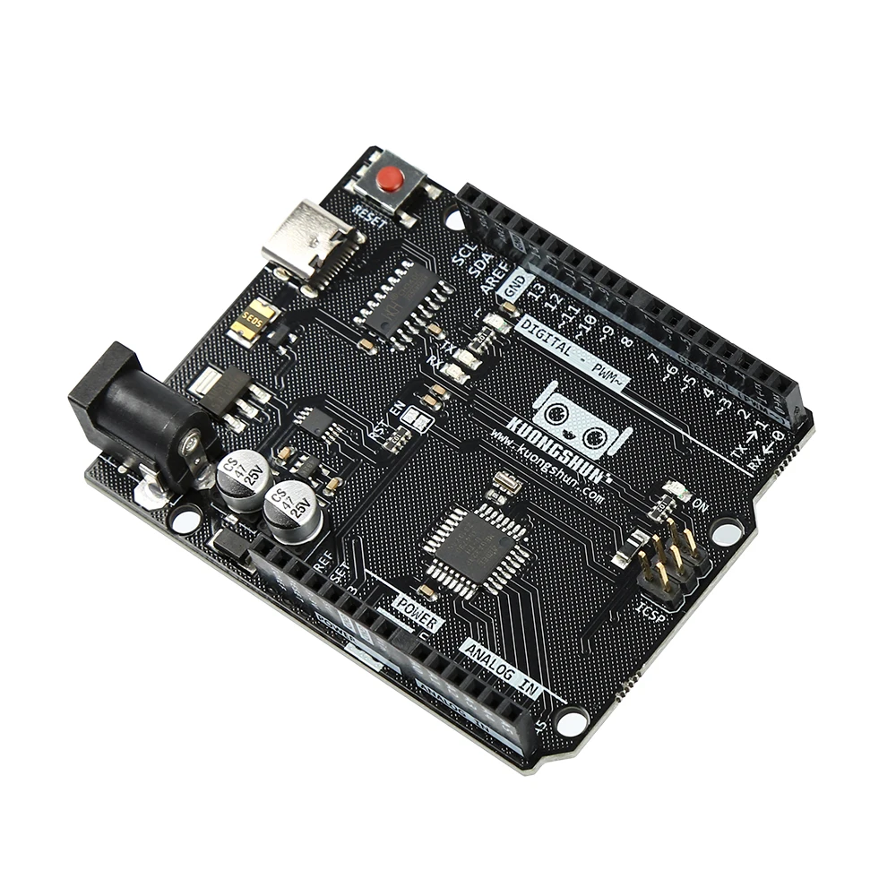 Development Control Board with Type C Interface +USB Cable Compatible with Arduino Uno R3